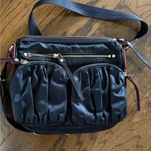 MZ Wallace Black Crossbody Bag Sleek Design Versatile